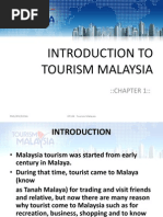 Introduction To Tourism Malaysia