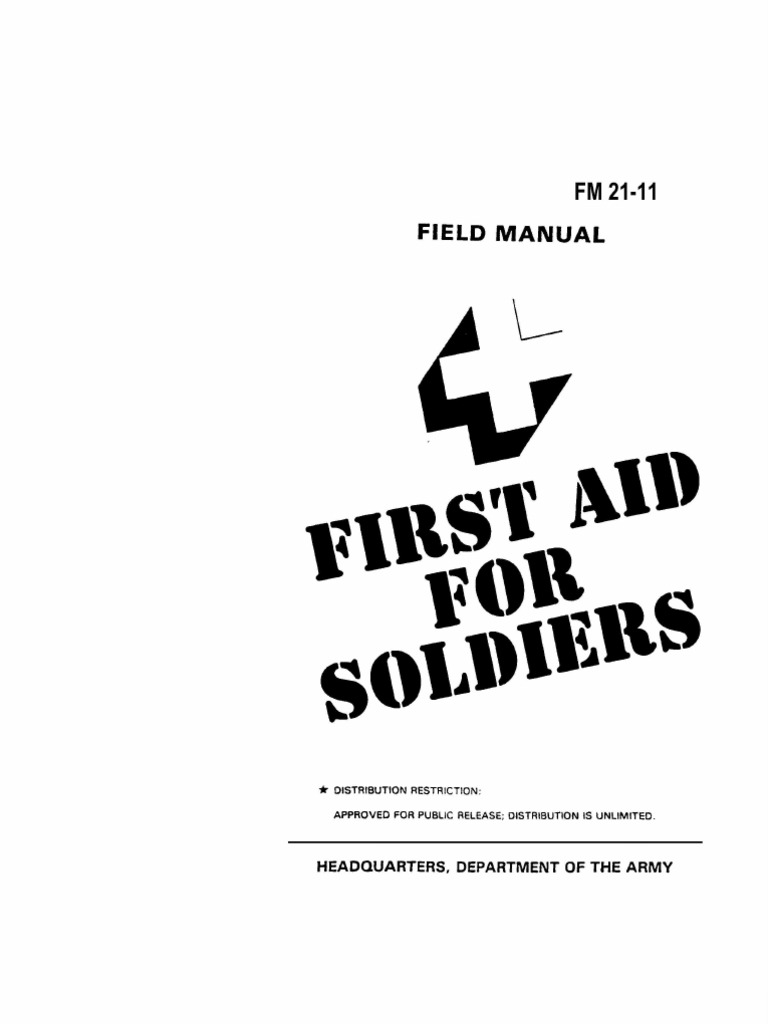 US Army First Aid Manual Part1 PDF Pulse Artery
