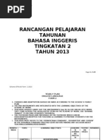 Download English Yearly lesson Plan Form 2 by Rohana Yahya SN121562951 doc pdf