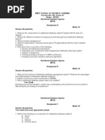 Assignment-Distributed Database System