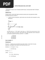 Contoh Soal UN IPA SMP