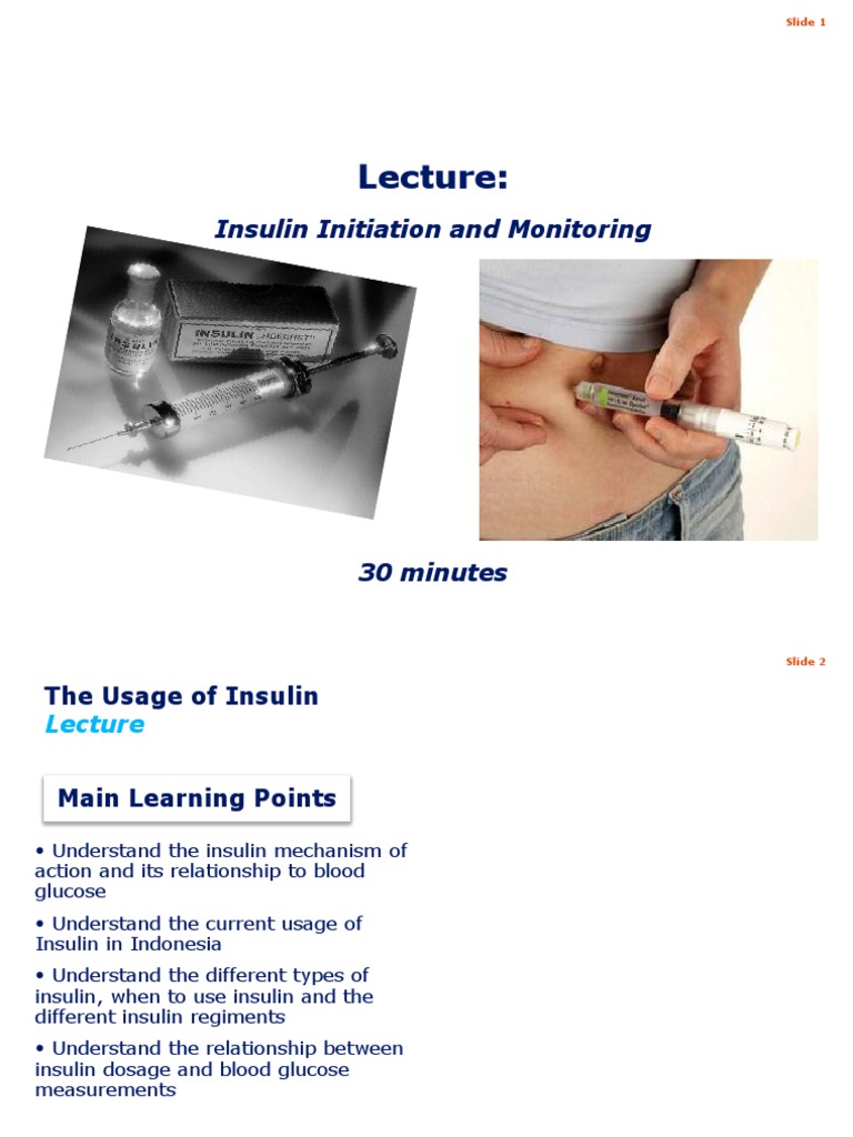 Insulin Therapy for Type 2 Diabetes in Indonesia | PDF | Diabetes ...