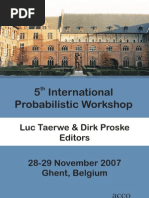 5th International Probabilistic Workshop
