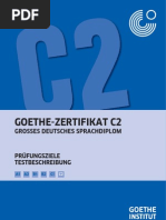 Goethe Zertifikat C2