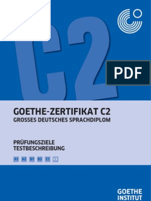 Goethe Zertifikat C2