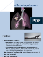 Cancerul Bronhopulmonar