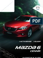 Mazda 6 - Cenník Január 2013