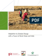 Adaptation To Climate Change - Focus in Rural Area