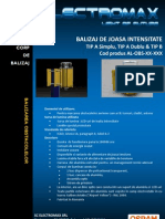 Baliza de Joasa Intensitate Tip B Al Obs 07 XX 5