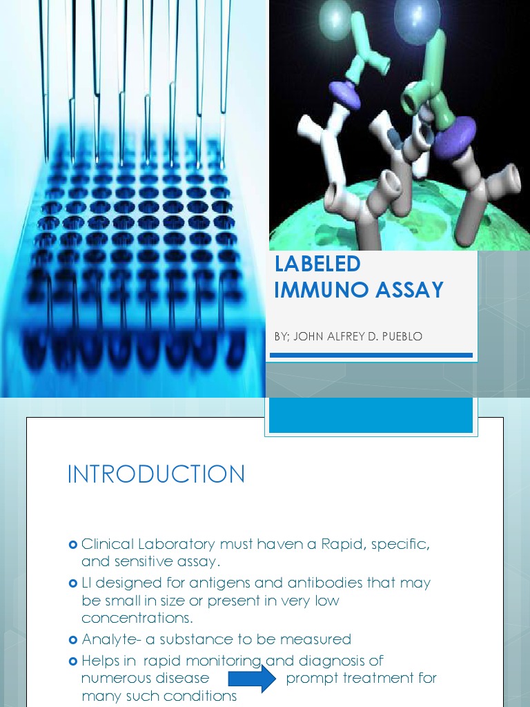 Labeled Immunoassays: Principles and Methods | PDF | Immunoassay ...