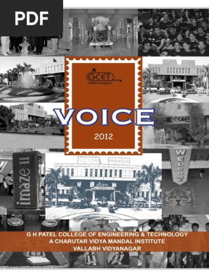 Voice 12 1 To 216 Page Gujarat Engineering