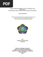 Download TEKNIK TAMBANG PERMUKAAN DAN ALAT BERAT YANG DIGUNAKANENGINEERING SURFACE MINING AND OF USING HEAVY EQUIPMENT by Andrie Chandra SN121606575 doc pdf