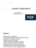 Microprocessor Applications
