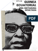 Frente Anti-Macías, and Lliga Dels Drets Dels Pobles (Sabadell), Guinea Ecuatorial: Una Dictadura Ocultada: Informe F.A.M ( (Barcelona: Lliga Dels Drets Dels Pobles, 1978), Comunic CEDOC D01
