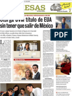 Otorga UVM Título de EUA Sin Tener Que Salir de México (21-01-2013)