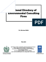 List of environmental consltant firm