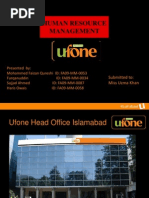 UFone Presentation HRM Final