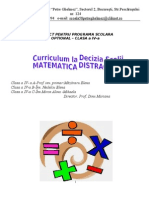 Optional - Matematica Distractiva. Cls 4