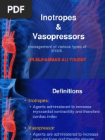 Download Inotropes and Vasopressorsppt by Muhammad Ali Yousuf SN121696222 doc pdf