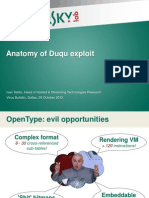 Anatomy of Duqu Exploit