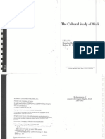 The Cultural Study of Work