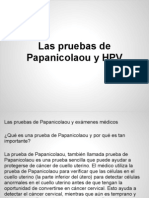 Las Pruebas de Papanicolaou y HPV