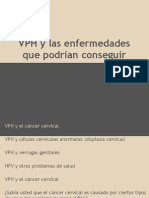 VPH y las enfermedades que podrían conseguir