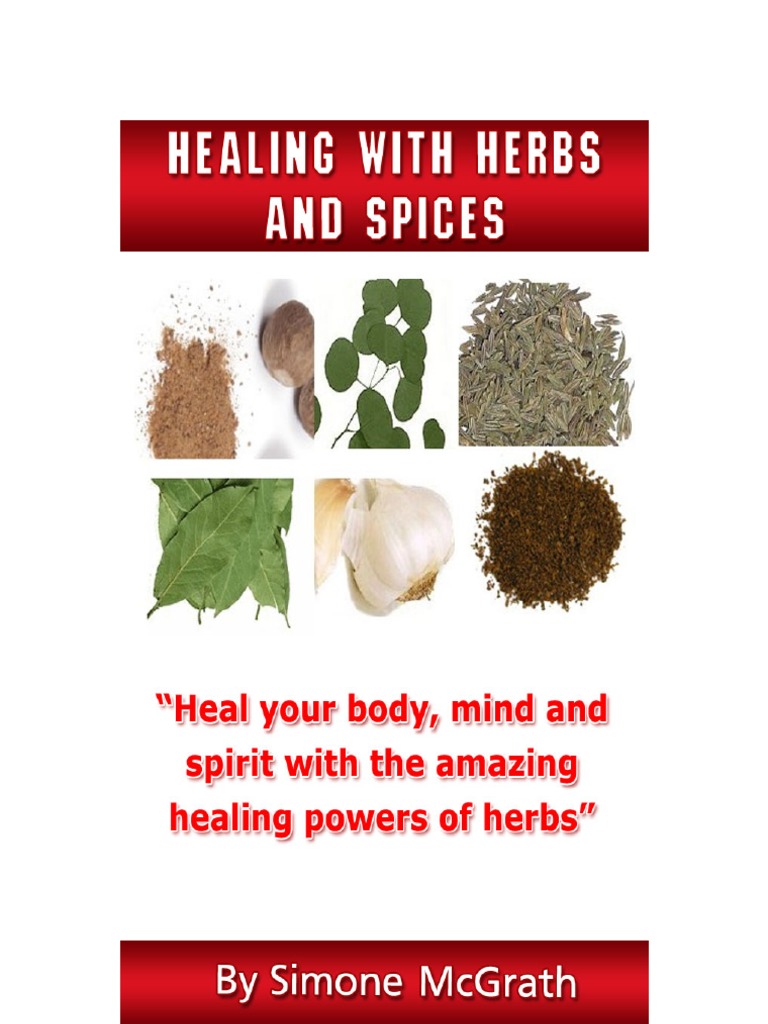 Healing With Herbs and Spices PDF Clove Garlic
