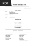 Download Judgement and Sentence - Jugement - Bagosora-Kabiligi-Ntabakuze-Nsengiyumva by Kagatama SN12172777 doc pdf