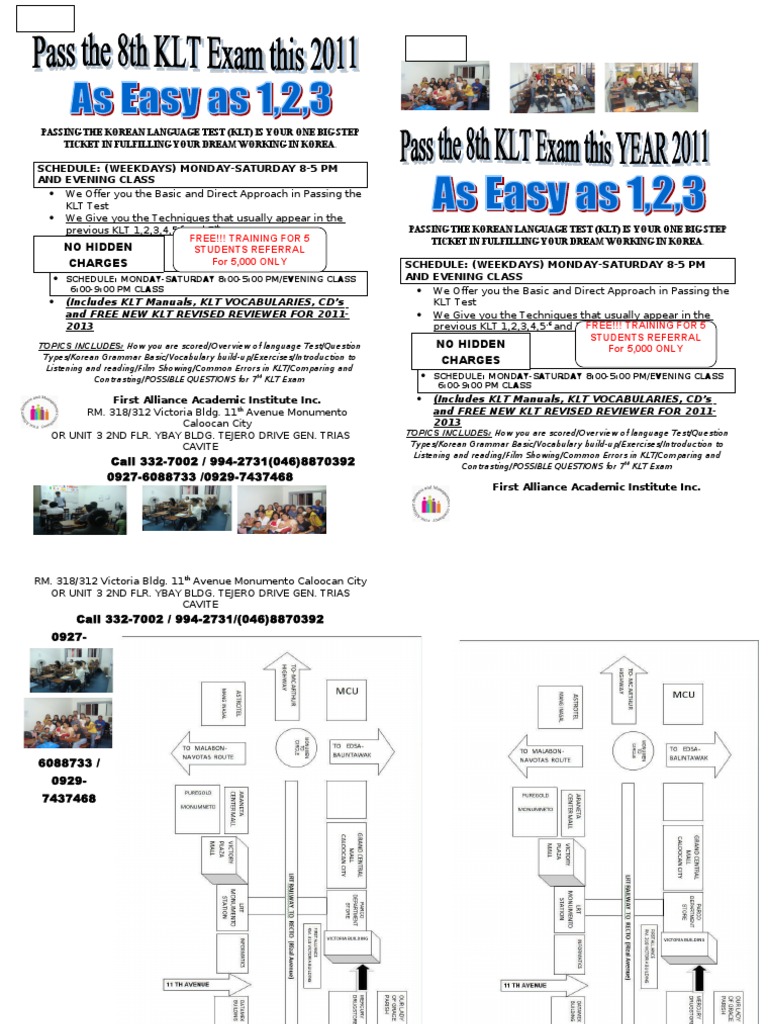 KLT Exam Preparation and Schedule | PDF | Behavior Modification | Human ...