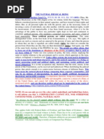 Persons, Corporations and Natural Persons