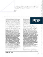 Personality Assessment System As A Conceptual Framework For The Type Coronory Prone Behaviour