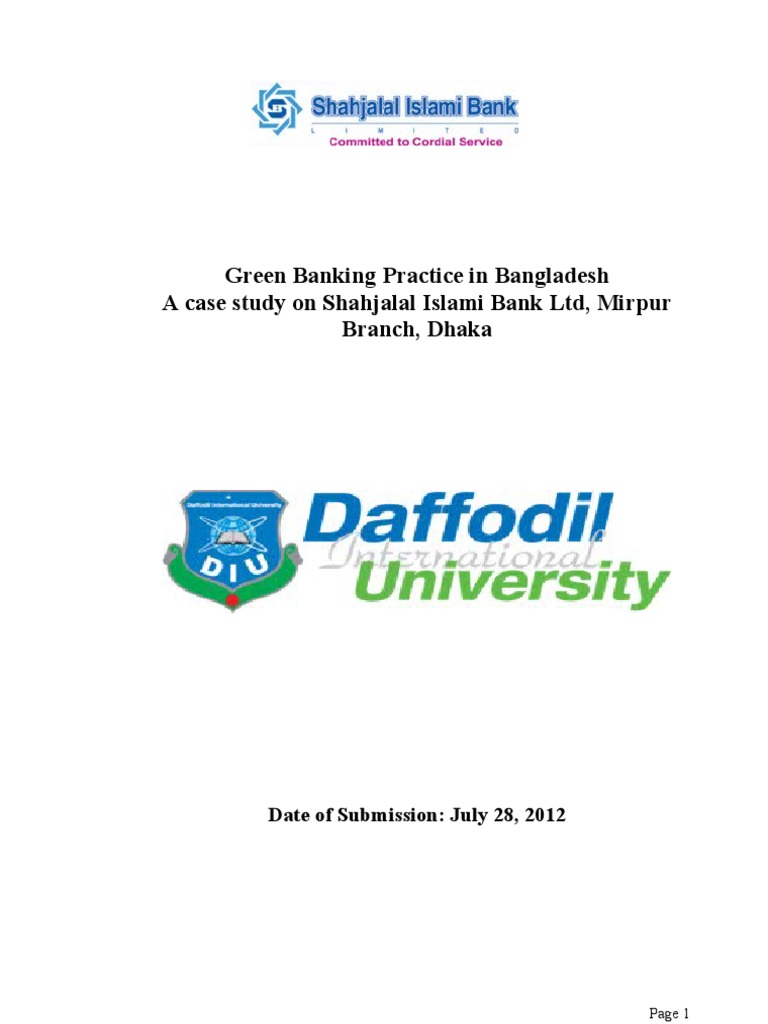 Green Banking Practice in Bangladesh | PDF | Efficient Energy Use | Banks
