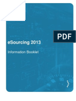 esourcing forum information brochure 2013