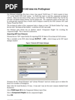 Transferring PCB CAD Data Into ProE