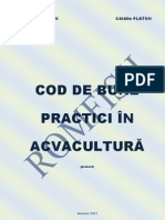 Cod de Bune Practici in Acvacultura