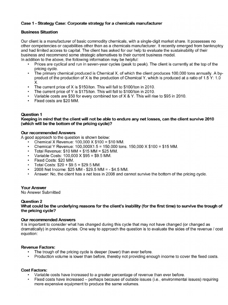 Deloitte Case Study PDF