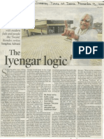 01 The Iyengar Logic 11th Nov 2006