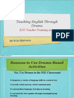 Teaching English Through Drama: KNU Teacher Training 2013