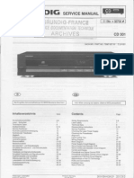 Grundig CD301 service manual