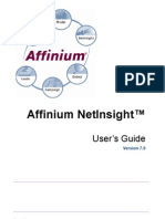 Aff in I Um Net Insight 70 User Guide