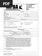 Fundraiser Entry Form