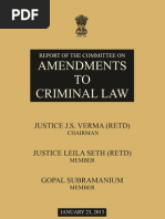Justice Verma Report