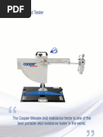 Download British Pendulum Skid Resistance Tester by Cooper Technology SN121781407 doc pdf