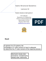 Stochastic Structural Dynamics Lecture-12: Random Vibrations of Sdof Systems-4