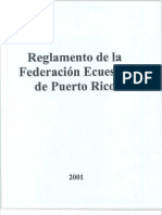 Reglamento Federación Puertorriqueña de Deportes Ecuestres
