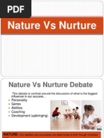Download Nature Vs Nurture by RaquelGeneralStudies SN121818140 doc pdf