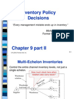 Inventory-Optimization and Multi-Echelon Strategies