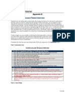 Axia College Material: Cardiovascular Disease Patient Interview