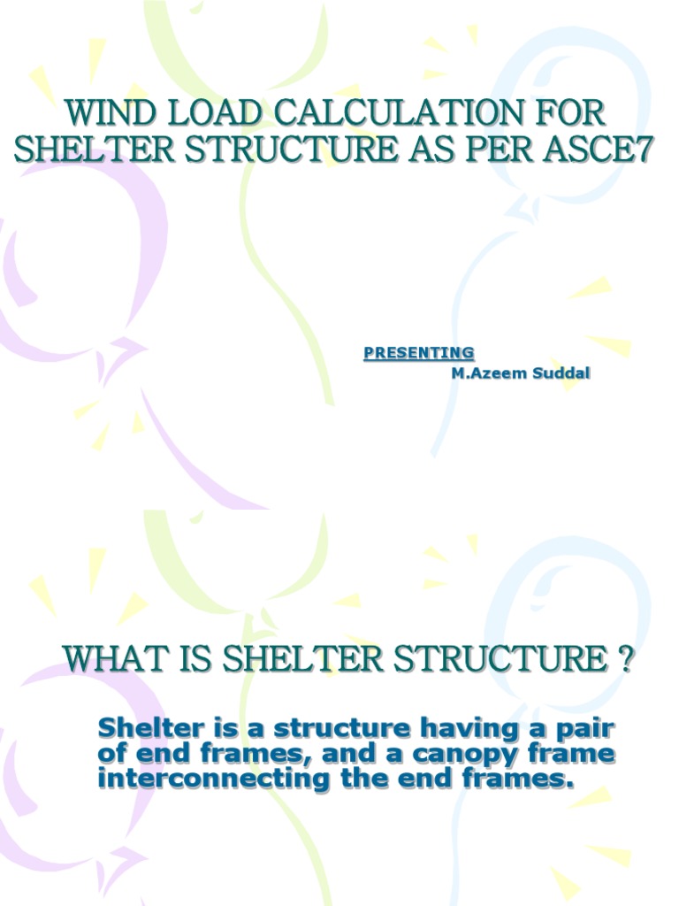 WIND LOAD CALCULATION AS PER ASCE 07-02 Presentation | PDF | Wound | Wall